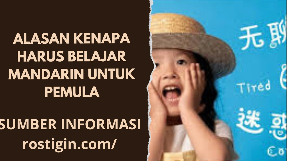 Alasan Kenapa Harus Belajar Mandarin